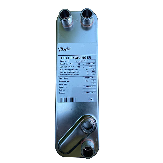 Danfoss XB 06H-1 20HP 3/4" Heat Exchanger - Stockshed Limited | Heat Interface Unit (HIU) Division